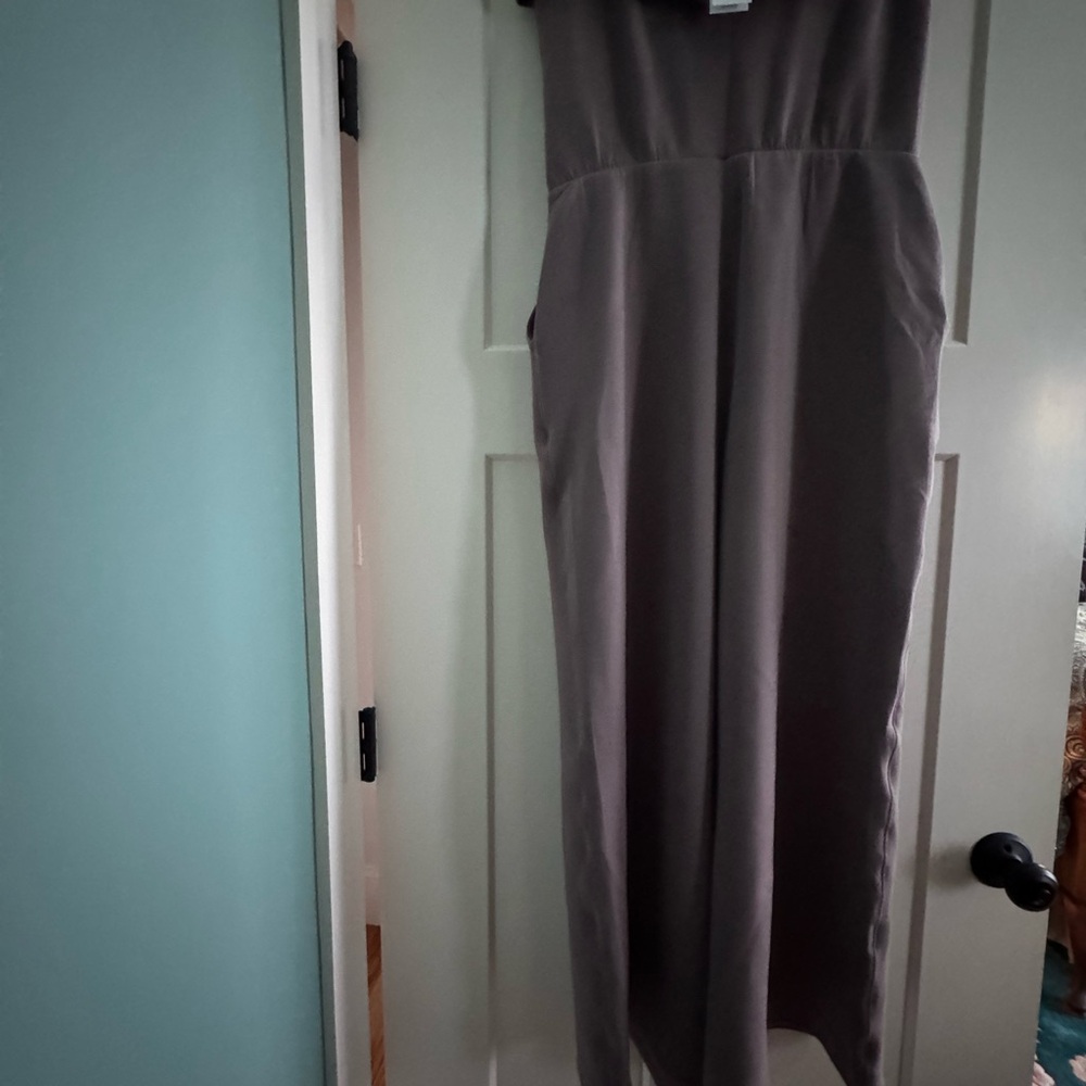 SPANX Strapless Gray jump suit